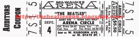 50 años: 04 Sept. 1964 - Milwaukee Arena - Milwaukee, Wisconsin