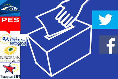 Las Elecciones Europeas 2014 en Facebook y Twitter Las Elecciones Europeas 2014 en Facebook y Twitter