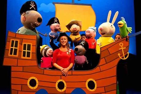 10 espectáculos infantiles para este otoño y, ¡qué no pare la diversión! peppa pig