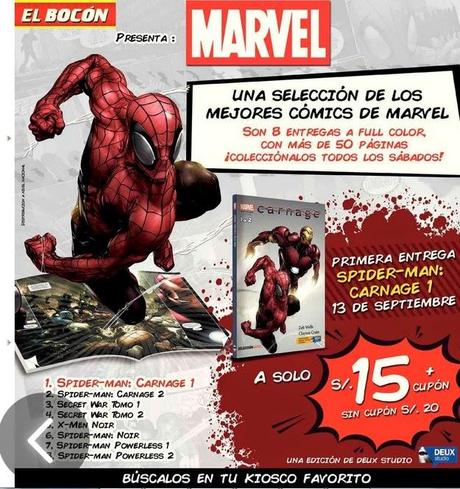 El Bocon publicara comics de Marvel El Bocon publicara comics de Marvel
