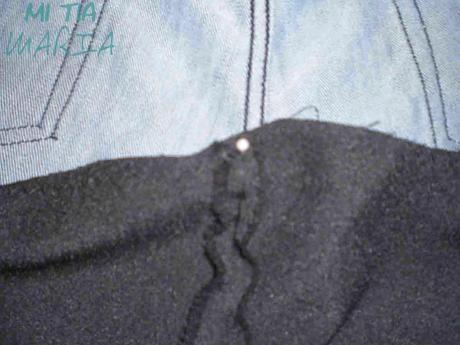 La Mari costurera: Transformar un pantalón en una falda - Parte II