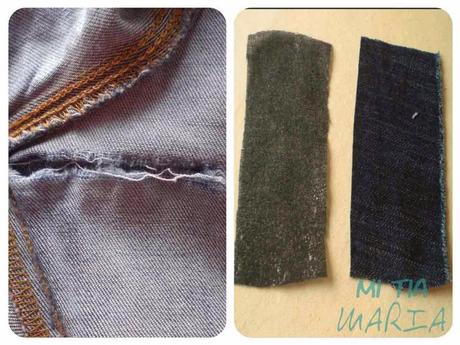 Los trucos de la Mari: Como reparar la entrepierna de un pantalón Los trucos de la Mari: Como reparar la entrepierna de un pantalón
