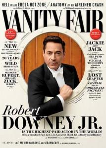 Robert Downey Jr. habla sobre dar comienzo al UCM con Iron Man Robert Downey Jr. en Vanity Fair