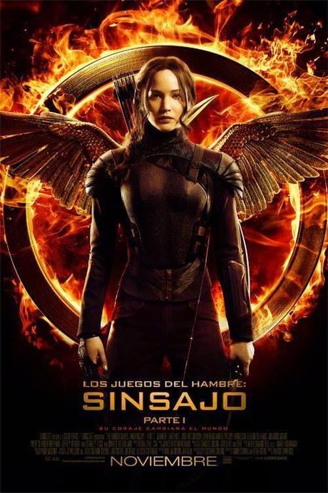Entrada express: ¡Nuevo poster de Katniss en Sinsajo!