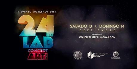 WORKSHOP CONCEPT ART PERU 2014 es este sábado 13 y domingo 14