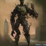 Diseños conceptuales de Groot y Mapache Cohete para Guardianes de la Galaxia Diseños para Guardianes de la Galaxia