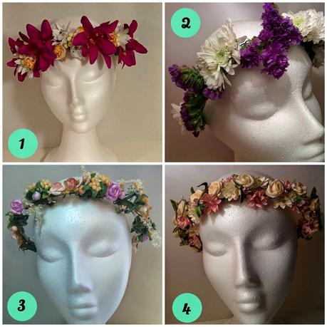 Diademas de flores by La morada de Noa Diademas de flores by La morada de Noa