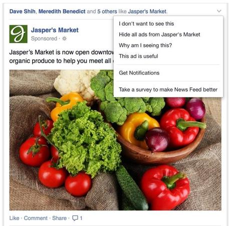 Facebook comenzará a tomar en cuenta el feedback del usuario para mostrar avisos en la feed de Noticias hide-ads-facebook