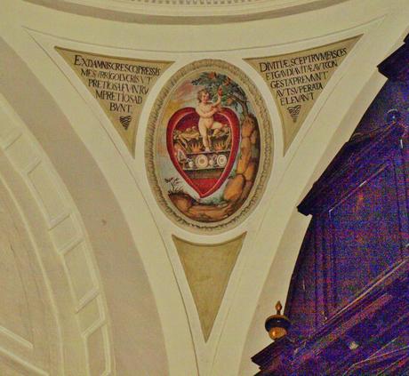 Iglesia de San Hermenegildo (9): las pechinas de la cúpula.