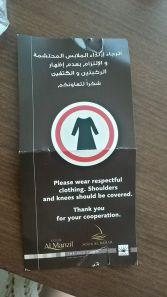 Dubai : Dime de qué presumes y te diré de qué careces restriccion vestuario dubai 1