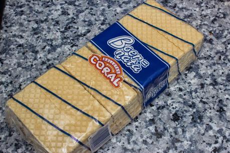 Cupcakes de barquillos de nata y chocolate de queso Cupcakes de barquillos de nata y chocolate de queso