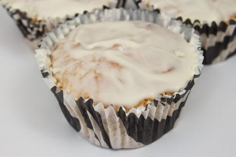 Cupcakes de barquillos de nata y chocolate de queso Cupcakes de barquillos de nata y chocolate de queso