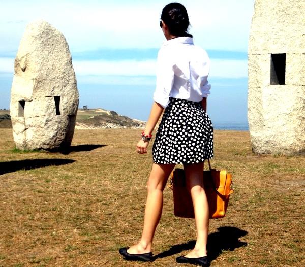Walking around stonehenge