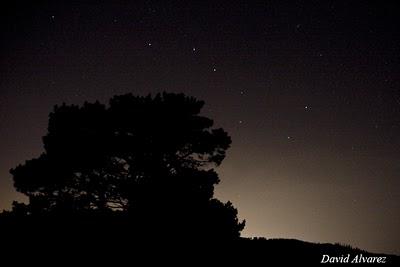 De noche en el Picu Fario