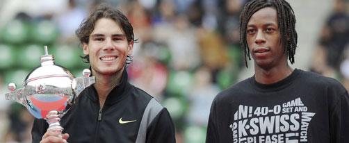 Nadal vence a Monfils