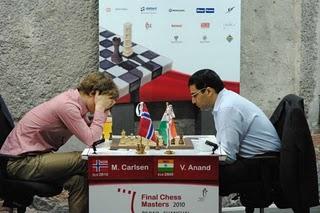 Nueva derrota de Carlsen y Shirov, Bilbao 2010 R2