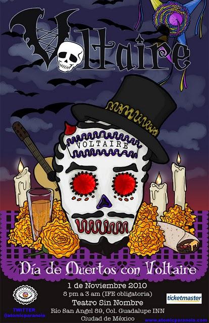 DÍA DE MUERTOS CON VOLTAIRE DÍA DE MUERTOS CON VOLTAIRE