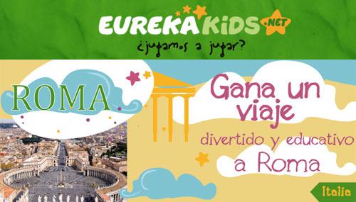 Sorteo de un viaje a Roma por Eurekakids Juguetes Eurekakids