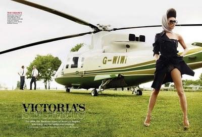 Victoria Beckham en portada de Marie Claire USA, Noviembre 2010