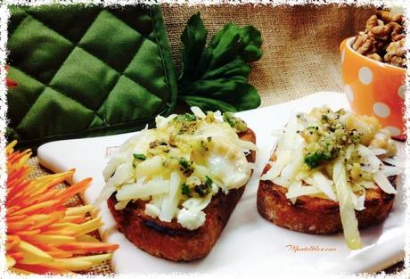 Tosta cuatro quesos Tosta cuatro queso 2