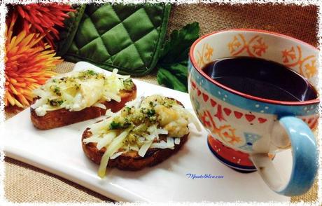 Tosta cuatro quesos Tosta cuatro quesos 1