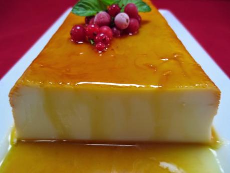 Tarta-flan de queso al caramelo