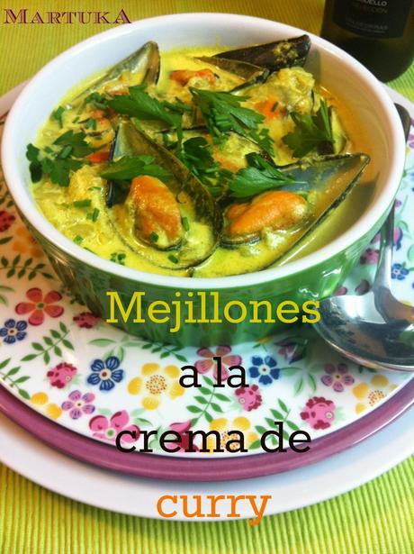 Mejillones A La Crema De Curry