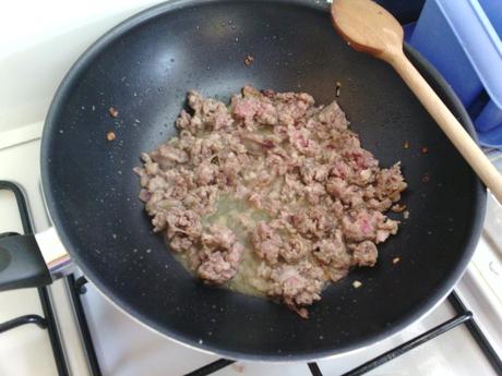 Sagne con pimientos y longanizas – Sagne peperoni e salsiccia sagnepeperonisalsiccie2