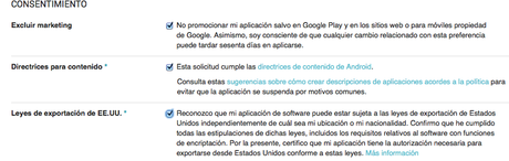 Obtener ingresos en sus aplicaciones hechas con MIT App Inventor 2 Consentimiento