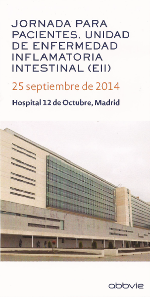 Jornada para pacientes con EII en el Hospital 12 de Octubre de Madrid Jornada de pacientes con EII del hospital 12 de octubre