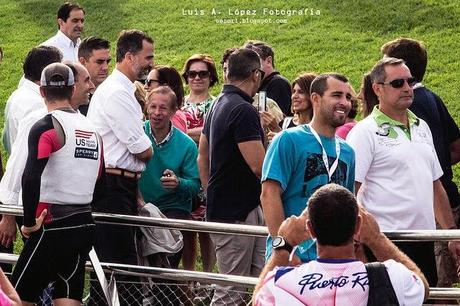 Felipe VI visita el Mundial de Vela Santander 2014