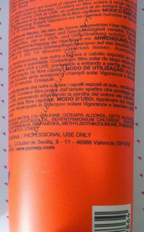 Macarilla Vigorance Sunny de Yunsey Macarilla Vigorance Sunny de Yunsey