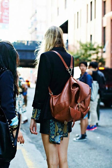 Sunday´s Inspiration: Backpacks Stockholm-streetstyle-backpack-hands-free