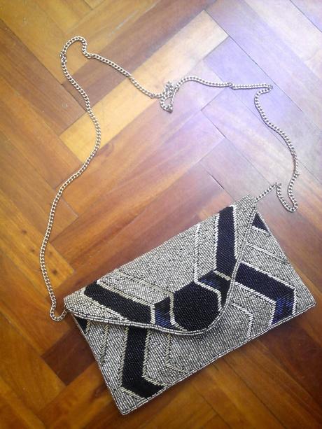 Bolso de Sfera gris y negro