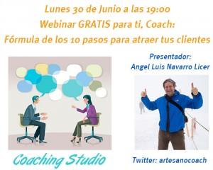 Webinar gratuito el 30 de Junio a las 19:00. Webinar-Coach-Formula-10-pasos-atraer-tus-clientes