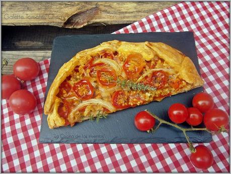 Galette con Tomates Cherry Galette con Tomates Cherry