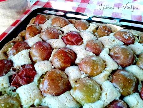 Tarta con manzanas agridulces receta postre Tarta con manzanas agridulces receta postre