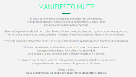 Viajando en el coche en silencio del AVE #hazmute Viajando en el coche en silencio del AVE #hazmute