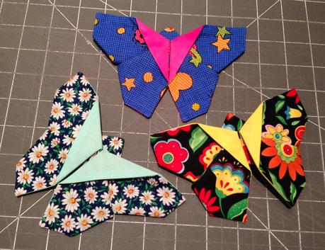 Origami Patchwork: Mariposas Origami Patchwork: Mariposas