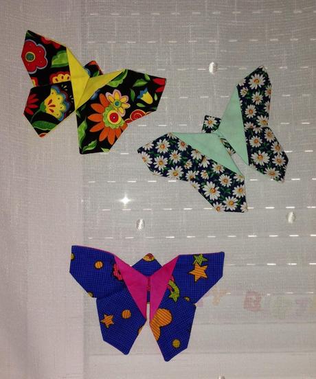 Origami Patchwork: Mariposas Origami Patchwork: Mariposas