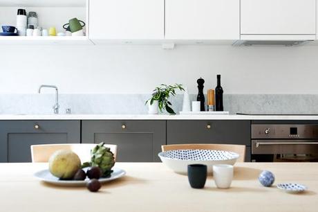 estilo nórdico escandinavo cocinas pequeñas doble armario cocinas nórdicas cocinas de ikea cocinas blancas modernas cocinas básicas 2 colores cocinas abiertas pequeñas blog decoración diseño nórdico 