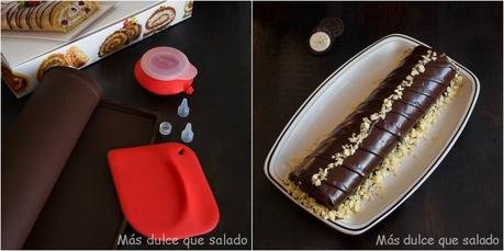 Chocolate Cake Roll con Crema de Oreo Chocolate Cake Roll con Crema de Oreo