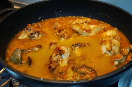 Conejo a la cerveza Conejo a la cerveza