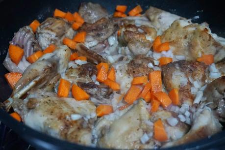 Conejo a la cerveza Conejo a la cerveza