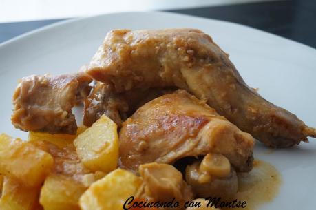 Conejo a la cerveza Conejo a la cerveza