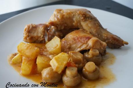 Conejo a la cerveza Conejo a la cerveza