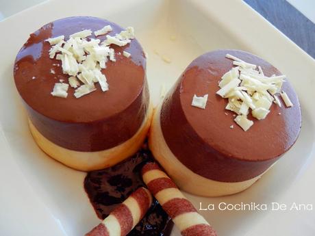 Ideas de presentación del postre dos chocolates Ideas de presentación del postre dos chocolates