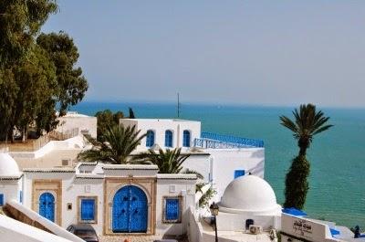 Vista de Sidi-Bou.Said, Túnez