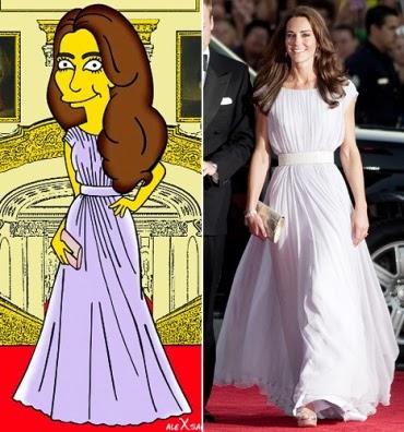 La Reina Letizia icono de moda al estilo Simpson