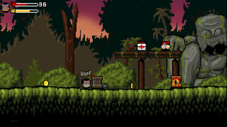 La segunda parte del run'n gun pixelado Gunslugs se presenta en sociedad